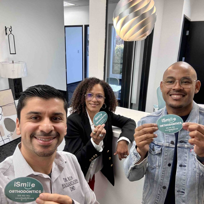 Dr. Hassanzadeh and the iSmile Orthodontics team based out of San Ramon, CA