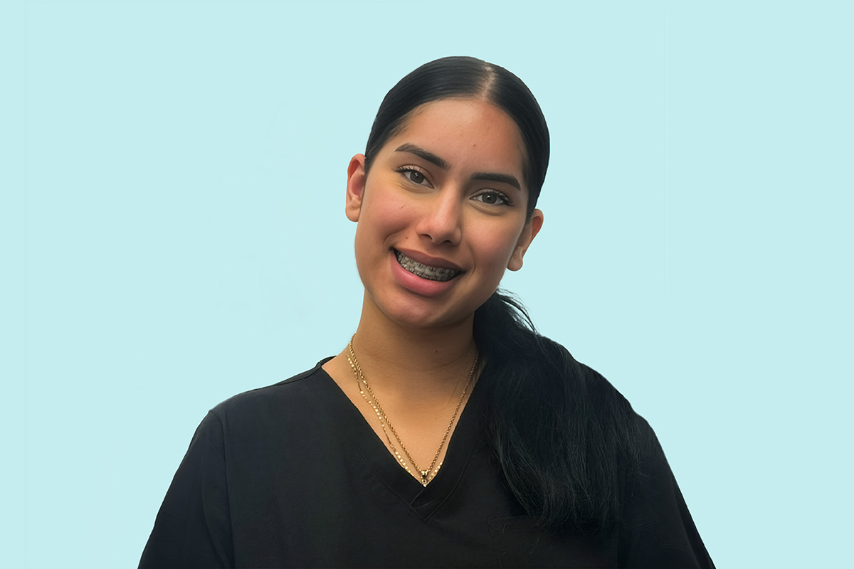 Happy braces patient at iSmile Orthodontics